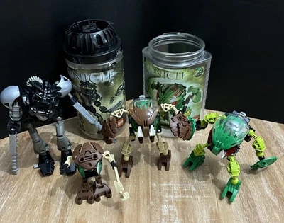 LEGO BIONICLE 8566 Toa Onua Nuva/Bohrok Pahrak 8553 /8560 /8564 Lehvak figures - Image 1 of 4