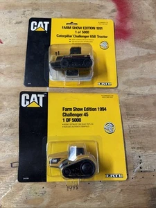 2)ERTL Farm Show Edition CATERPILLAR CHALLENGER Tractors 1991 & 1994 Both 1/5000 - Picture 1 of 8