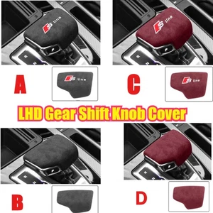 LHD Automatic Car Gear Shift Knob Cover For Audi Q5 2018-2025 With S Line Logo - Bild 1 von 16