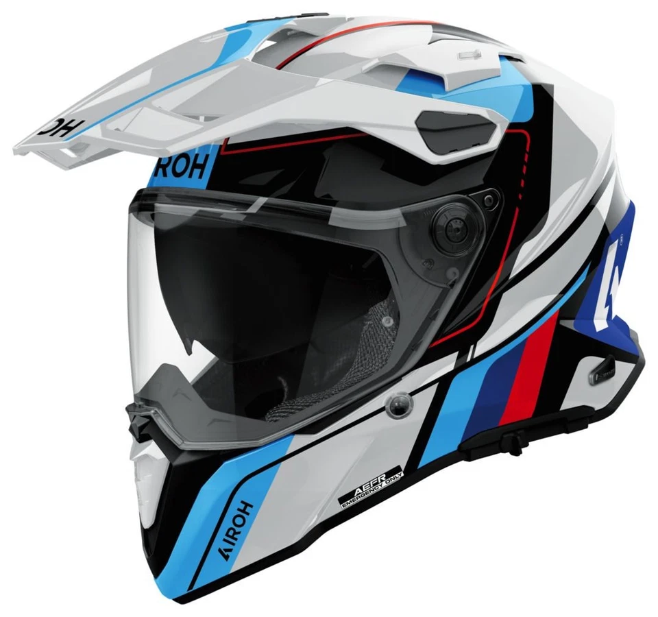 Full-Face Helmet Airoh COMMANDER 2 SKIP White/Red Gloss - Изображение 1 из 3