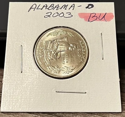 2003-D Alabama State Quarter (Brilliant, Uncirculated) - Image 1 of 3