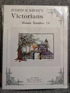 Cross Stitch Judith Kirby's Victorians House No. 14 "Sumer Sunset" New - Picture 1 of 4