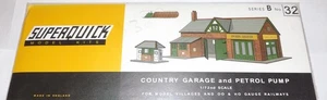 SUPERQUICK B32 COUNTRY GARAGE and PETROL PUMP CARD KIT - Picture 1 of 2