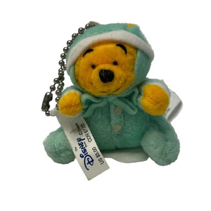 Disney Winnie the Pooh Oso Bebé Pijama Disfraz Mini Peluche Llavero Stock Muerto Pj - Imagen 1 de 7