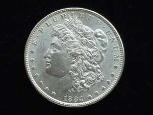 1884 Morgan Silver Dollar Brilliant Uncirculated 210919 - Picture 1 of 2