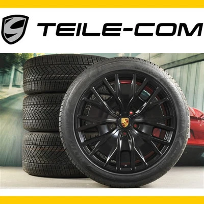 Porsche Taycan 20" Turbo S Aero Design Winterräder Satz schwarz 9J1073600FA - Bild 1 von 4