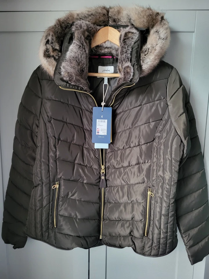 Ladies Joules Padded Coat Size 16