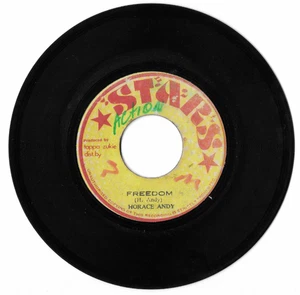 Horace Andy – Freedom, STARS, 7" VG mp3 - Foto 1 di 3