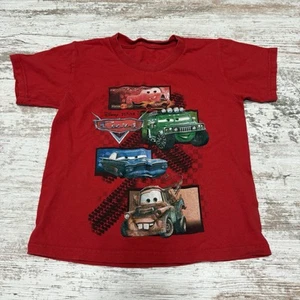 Vintage Y2K Disney Pixar CARS Boys Graphic Tee Shirt - Picture 1 of 4