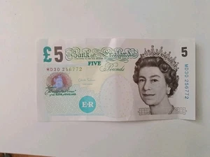 Rare Old Pound Notes £5 Five Great Condition (Not In Circulation) - Picture 1 of 2