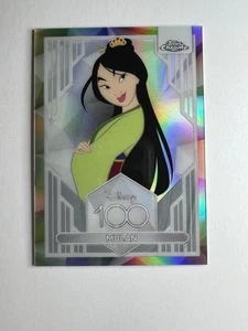 2023 Topps Chrome Disney #78 Mulan Refractor - Picture 1 of 2