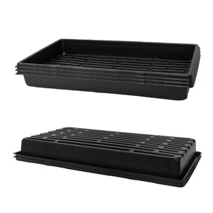 Plant Growing Nursery, Standard 1020 Trays Plastic Sturdy Farmer Self Seedlin... - Picture 1 of 8