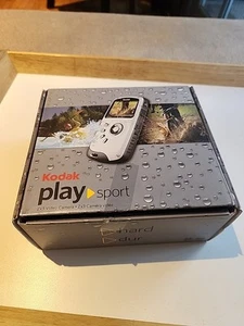 Kodak play sport Zx3 Video Camera EIS waterproof Cords & Remote - Picture 1 of 19