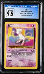 2000 POKEMON LEAGUE BLACK STAR PROMO MEW #8 CGC 9.5 GEM MINT - Picture 1 of 2