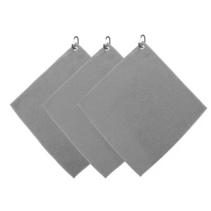 3 Pezzi Asciugamani Sportivi Asciugamani Pulizia Portatile Golf Palline Pulitore - Foto 1 di 12