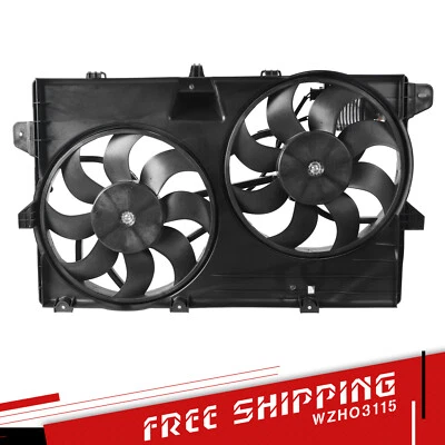 7T4Z8C607A Dual Radiator Condenser Cooling Fan Fit 2007-15 Ford Edge Lincoln MKX - Image 1 of 4
