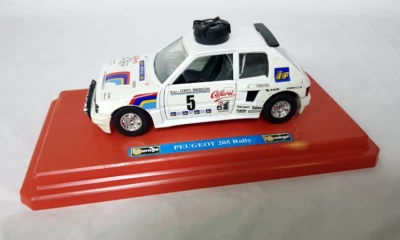 Peugeot 205 T16 Rally Costa Smeralda - 5 - SCALA 1/24 - BURAGO - Immagine 1 di 4