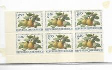 Austria Frutas Serie del año 1972 (EY-729)