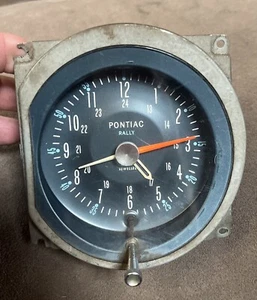 64 65 66 67 Pontiac GTO Borg Instrument Rally Clock GTO Lemans Tempest - Picture 1 of 5