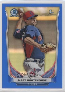 2014 Bowman Chrome Prospects Blue Refractor /250 Matt Whitehouse #BCP64