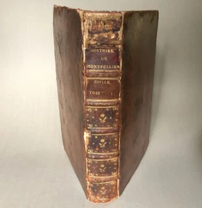 Aigrefeuille — Histoire de Montpellier — É.O. — 1/2 — 3 cartes — Martel — 1737. - Bild 1 von 19
