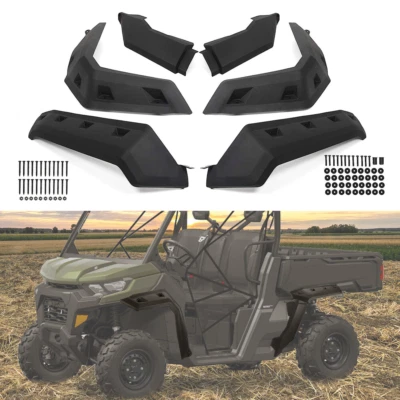 Heavy Duty Extended Mud Fender Flares For Can-Am 2016-2024 Defender HD 5/8/10 - Image 1 of 4