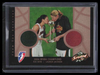 2005 WNBA Jerseys dr1 Sue Bird Lauren Jackson Topper Dual Jersey - Image 1 of 2