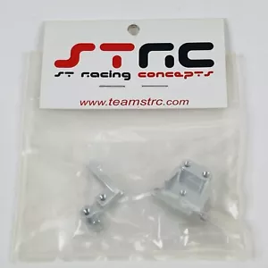 Axial SCX10 II ALUMINUM Servo Mount Brackets Silver STA31387C New STNC - Picture 1 of 5