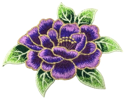 Patch Sew On Embroidered Clothing Hats Jackets Coat Wild European FLOWER A315 - Image 1 of 3