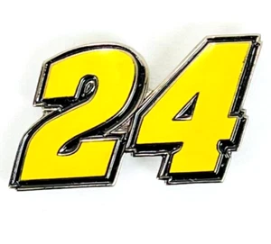 NASCAR Race Car #24 Jeff Gordon William Byron Dupont Racing Metal Pin - Picture 1 of 3