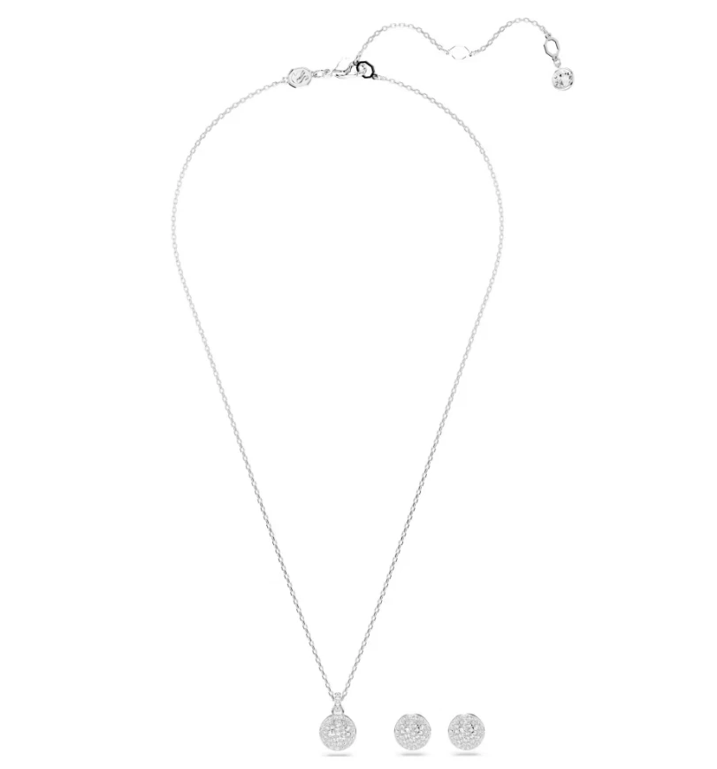 Swarovski - Juego Sublima - Blanco, Baño de Rodio Foto 1 de 1