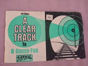 Vintage 1986 N Scale Atlas Booklet - A Clear Track to N Gauge Fun - Picture 1 of 5