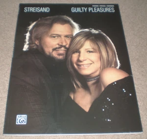 BARBRA STREISAND Songbook Guilty Pleasures Piano Guitar Barry Gibb 2006 Alfred - Picture 1 of 1