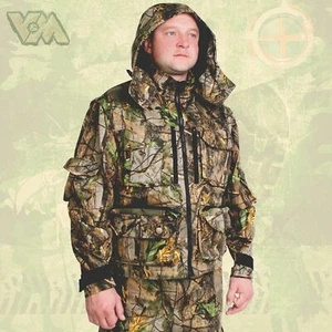 TRAJE CHAQUETA PANTALONES PESCA CAZA CAMUFLAJE CAMPING OUTDOOR GOTCHA PAINTBALL CHALECO... - Imagen 1 de 11