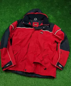 Chaqueta De Colección Rukka Gore-tex Para Hombres XL Roja Cremallera Completa Exterior Con Capucha Esquí Senderismo - Imagen 1 de 14