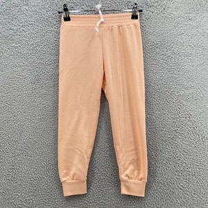 Jessica Simpson Joggers Girls 5 Orange Pink Tapered Pull On Elastic Waist Pants - Picture 1 of 7