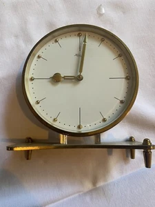 Kienzle Tischuhr - Kaminuhr Art Deco Messing Vintage, 1960er - Bild 1 von 7