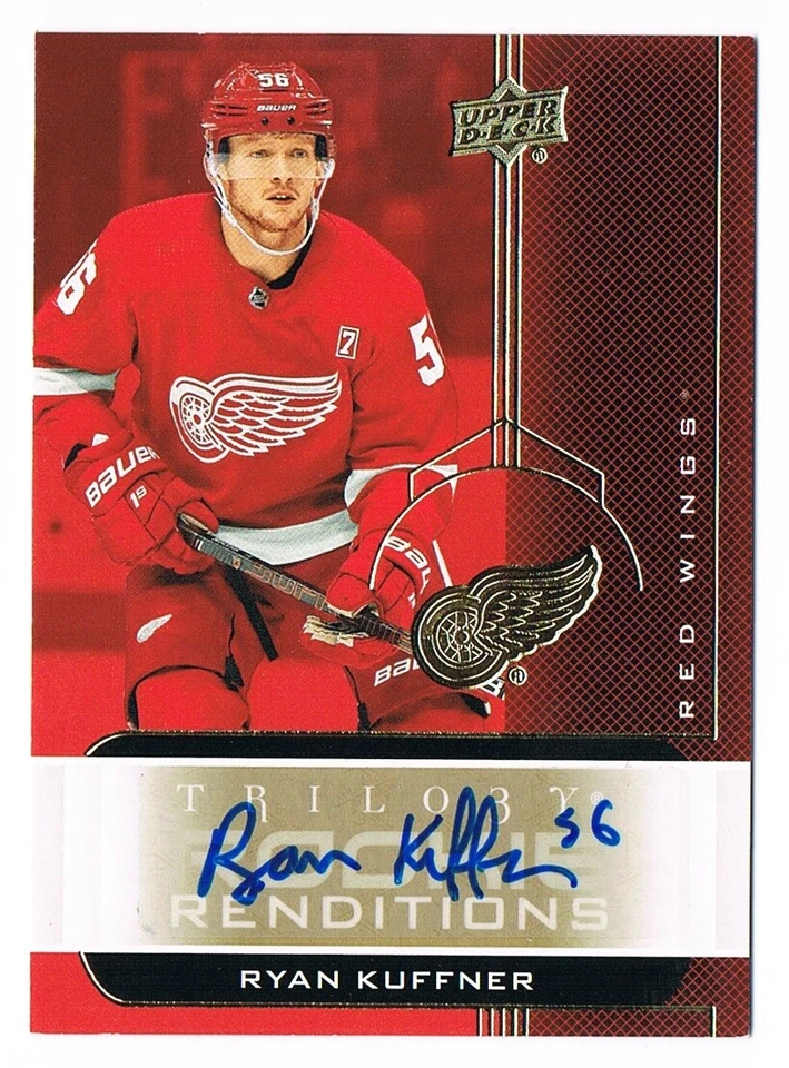 2019-20 Trilogy Rookie Renditions Gold Foil Autograph #RR-9 Ryan Kuffner - Image 1 of 1
