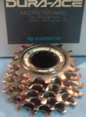 Shimano Dura Ace 13T-18T UniGlide MF-7400 6-Spd SIS Road Freewheel-NEW/NOS- NIB - Image 1 of 4
