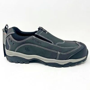 Hytest Athletic Slip On Composite Toe SD Black Mens Casual Work Shoes K11340 - Picture 1 of 5