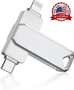 265GB iPad Almacenamiento De Disco Duro Externo Para iPhone/ iPad/ Android/ PC - Picture 1 of 8