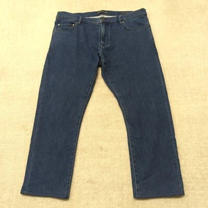 John Varvatos Jeans Mens 36x27 Slim JV702 Blue Medium Wash Straight Leg Stretch - Picture 1 of 15