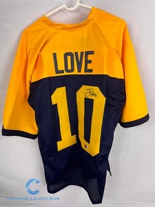 Jordan Love Green Bay Packers Authorized Signature NFL Football Replica Jersey - Picture 1 of 4