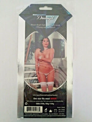 DREAMGIRL БЕДРА ВЫСОТЫ ПЛЮС РАЗМЕР ТРУСИКИ ШЛАНГ СЕКСУАЛЬНЫЙ💄💋💌 НОВЫЙ БЕЛЫЙ РЕДКАЯ💎 - Изображение 1 из 4