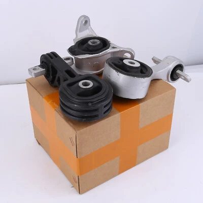 3PCS N063 For 2013-2015 Acura ILX 2.0L Torque Strut & Transmission Mount Set - Image 1 of 4