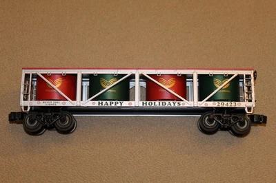 '03 LIONEL 29423, Wellspring LIMITED EDITION Happy Holidays Vat Car. L/N, no box - Image 1 of 4