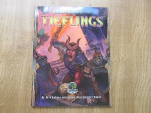 D&D 4E D20 HEROS MANUAL TIEFLINGS GMG RPG DUNGEON DRAGON - Imagen 1 de 1