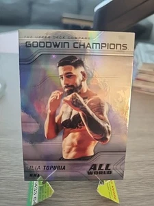 2023 Upper Deck Goodwin Champions - All-World Ilia Topuria #AW-5 - Imagen 1 de 2
