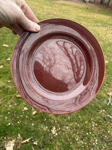 "Plato de almuerzo GMB Gladding McBean El Patio 9-3/8"" secuoya franciscana" de la década de 1930 - Imagen 1 de 7