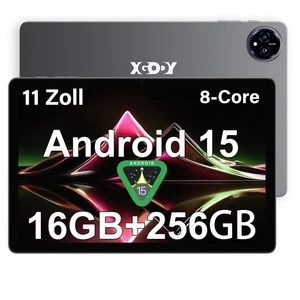 2025 Neu Tablet Android 15 11 Zoll 16GB RAM+256GB ROM 8000mAh Octa core 5G WlFl - Bild 1 von 13